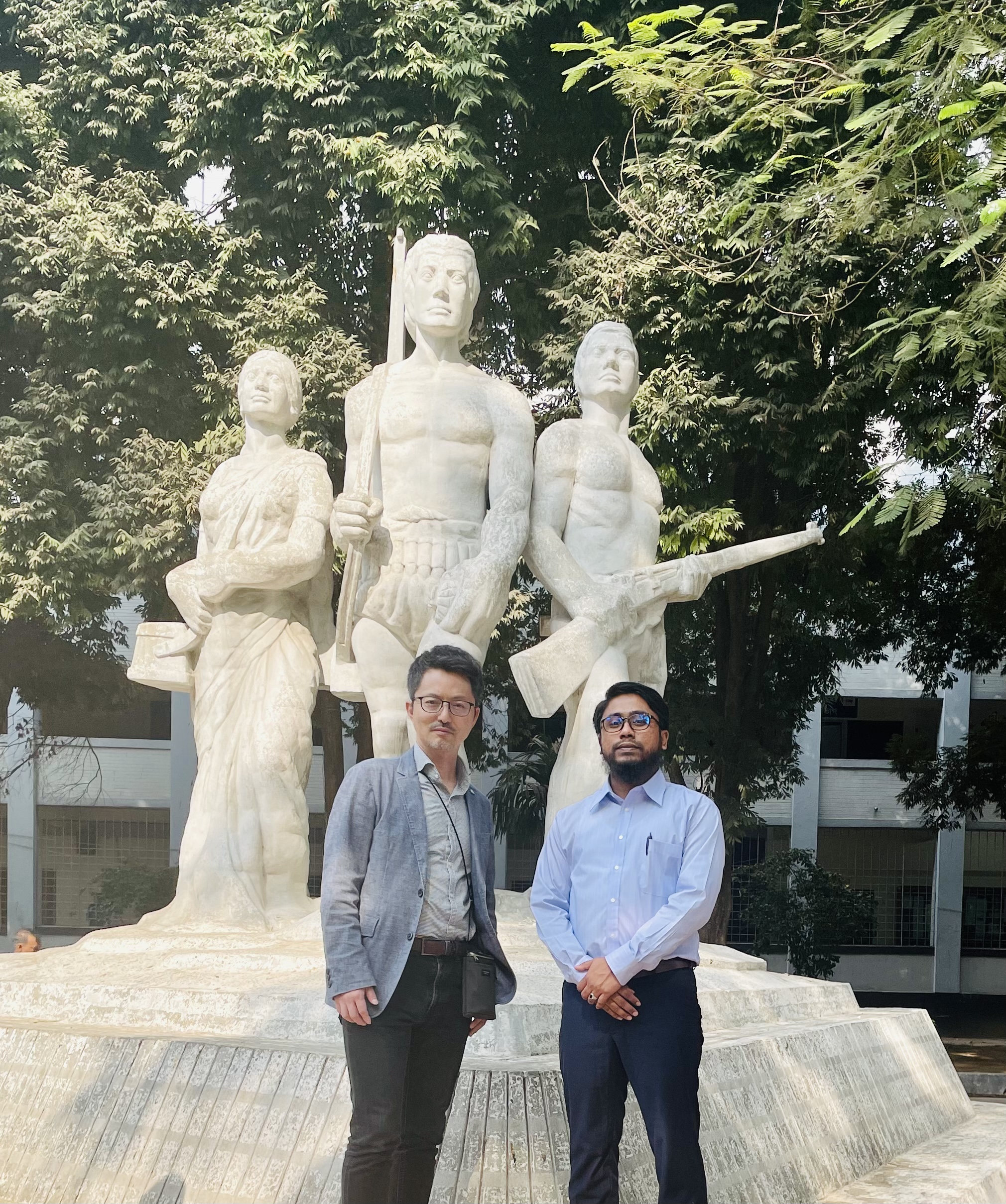 Dhaka University Visit